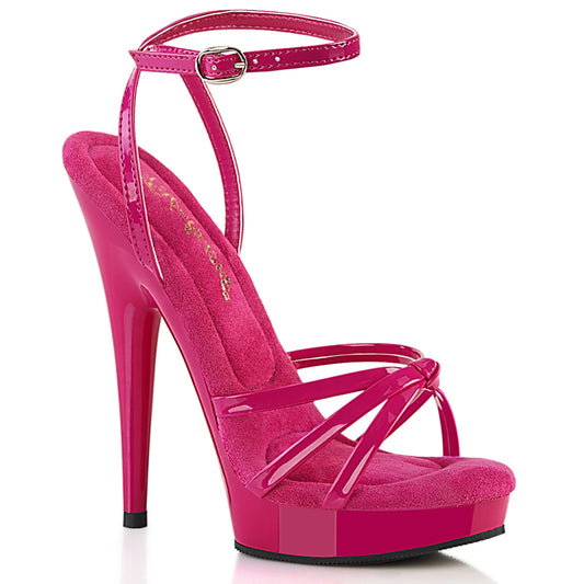 SULTRY-638 Exotic Dancing Fabulicious Shoes H. Pink Pat/H. Pink