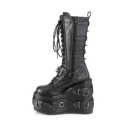 swing 260 Demonia SKA footwear blk vegan leather alternative footwear