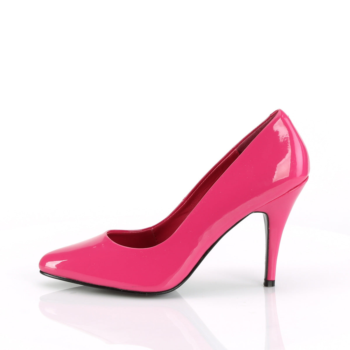VANITY-420 Pleaser H Pink Patent Single Sole Shoes [Fetish Shoes]