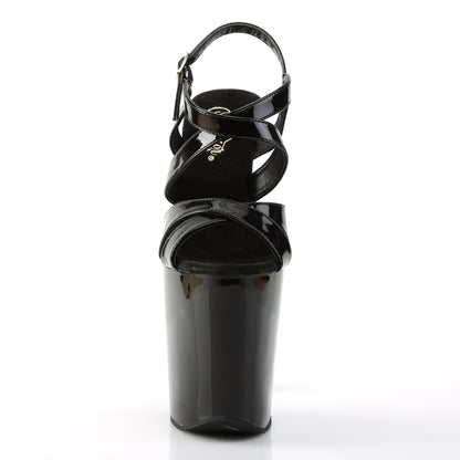 XTREME-872 Pleaser Black Patent Sexy Platform Shoes (Pole Dancing Heels)